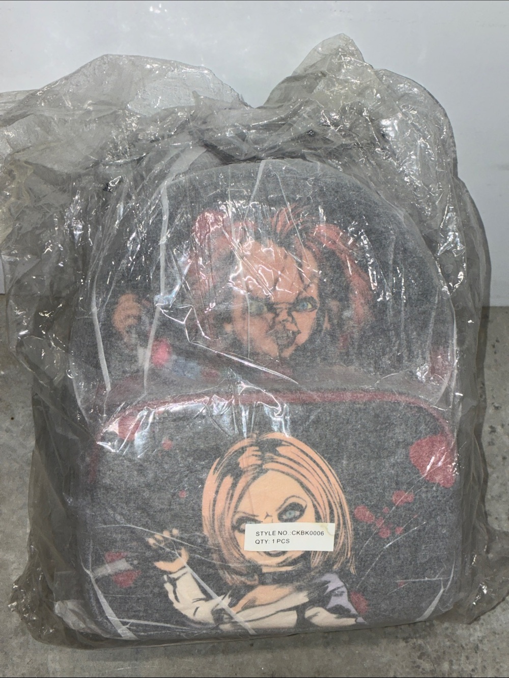 Chucky & Tiffany Funko backpack - Picture 2 of 5